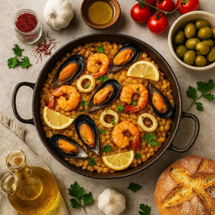 زعفران در رژیم مدیترانه‌ای: طلای سرخ در قلب تغذیه سالم