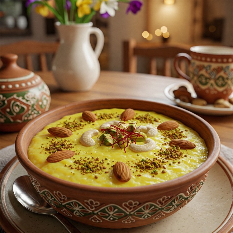 عطر بهار در آشپزخانه شما: طرز تهیه شله زرد اصیل با زعفران ناب جواهر پارس